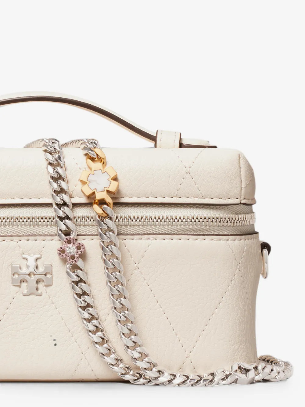 Tory Burch Charlie quilted leather shoulder bag