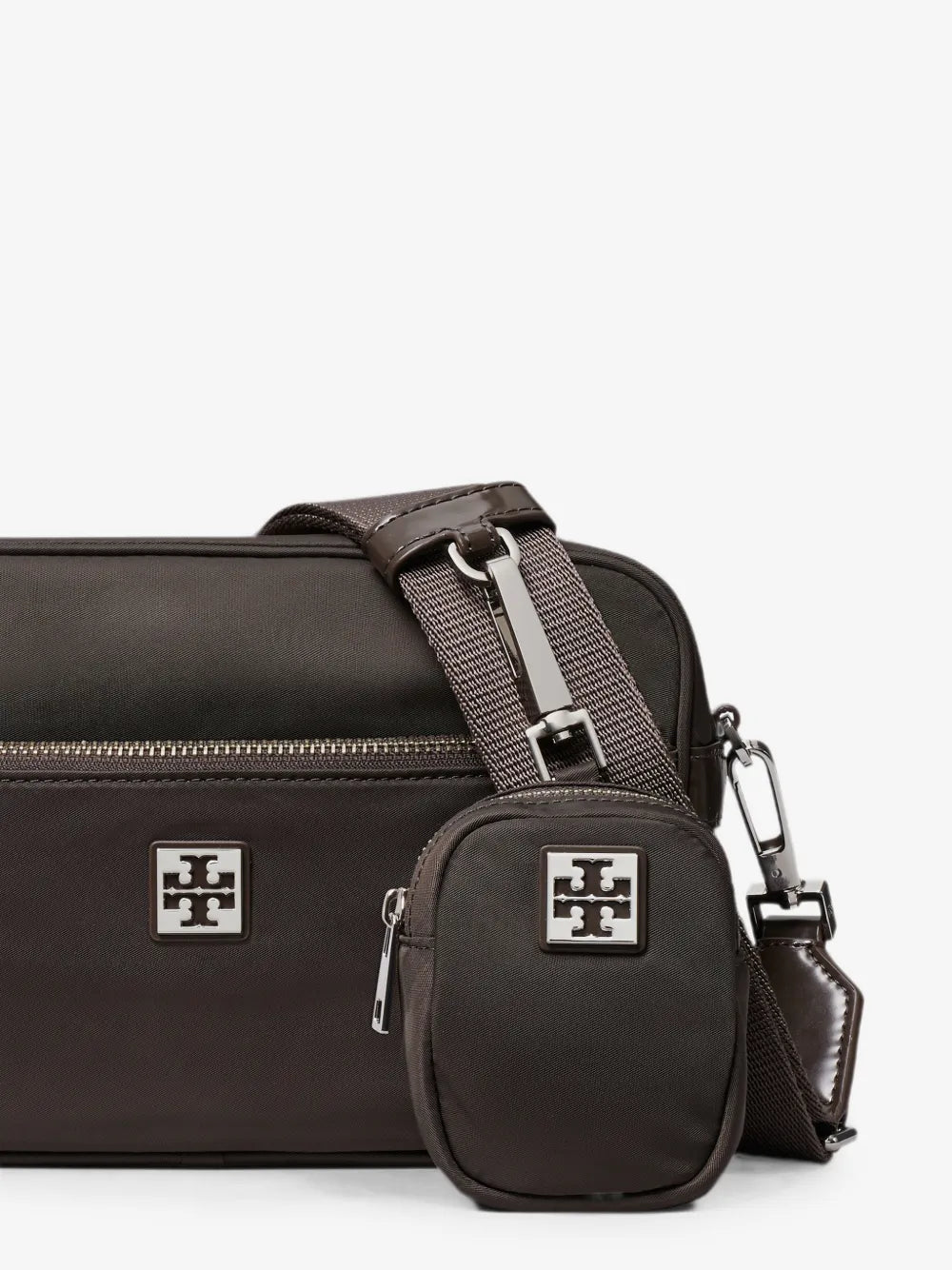 Tory Burch Virginia logo-plaque shoulder bag
