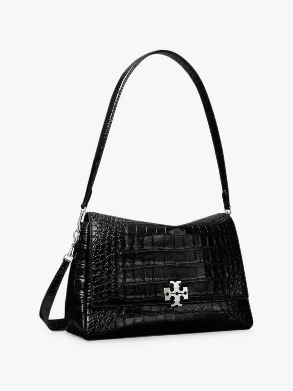 Tory Burch croc-effect logo-plaque tote bag