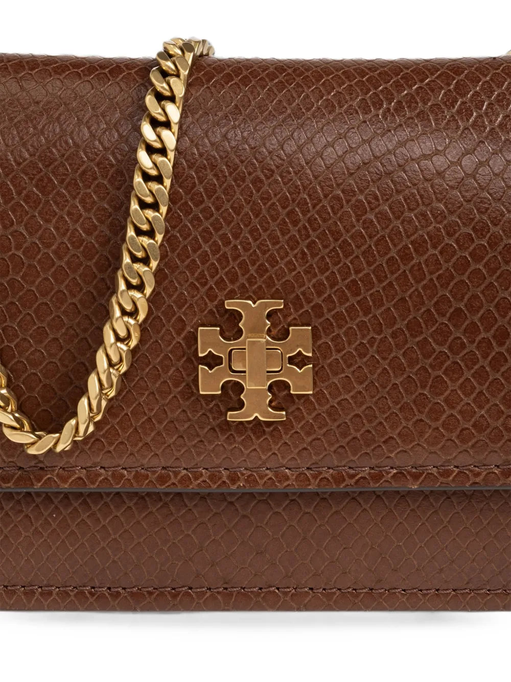 Tory Burch mini Kira snakeskin-effect shoulder bag