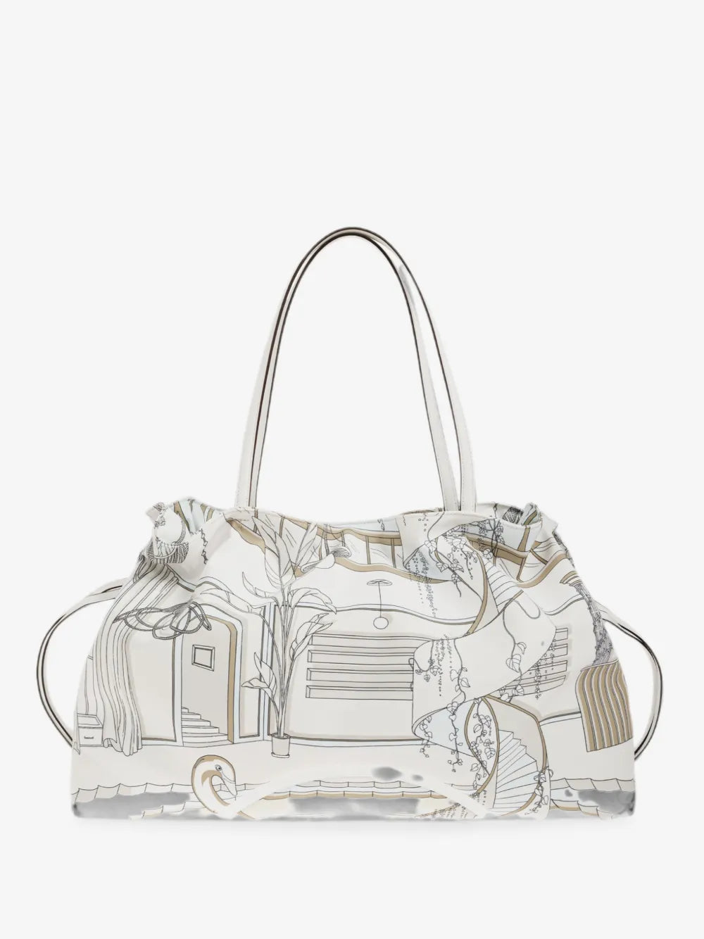Tory Burch large Ella drawstring tote bag