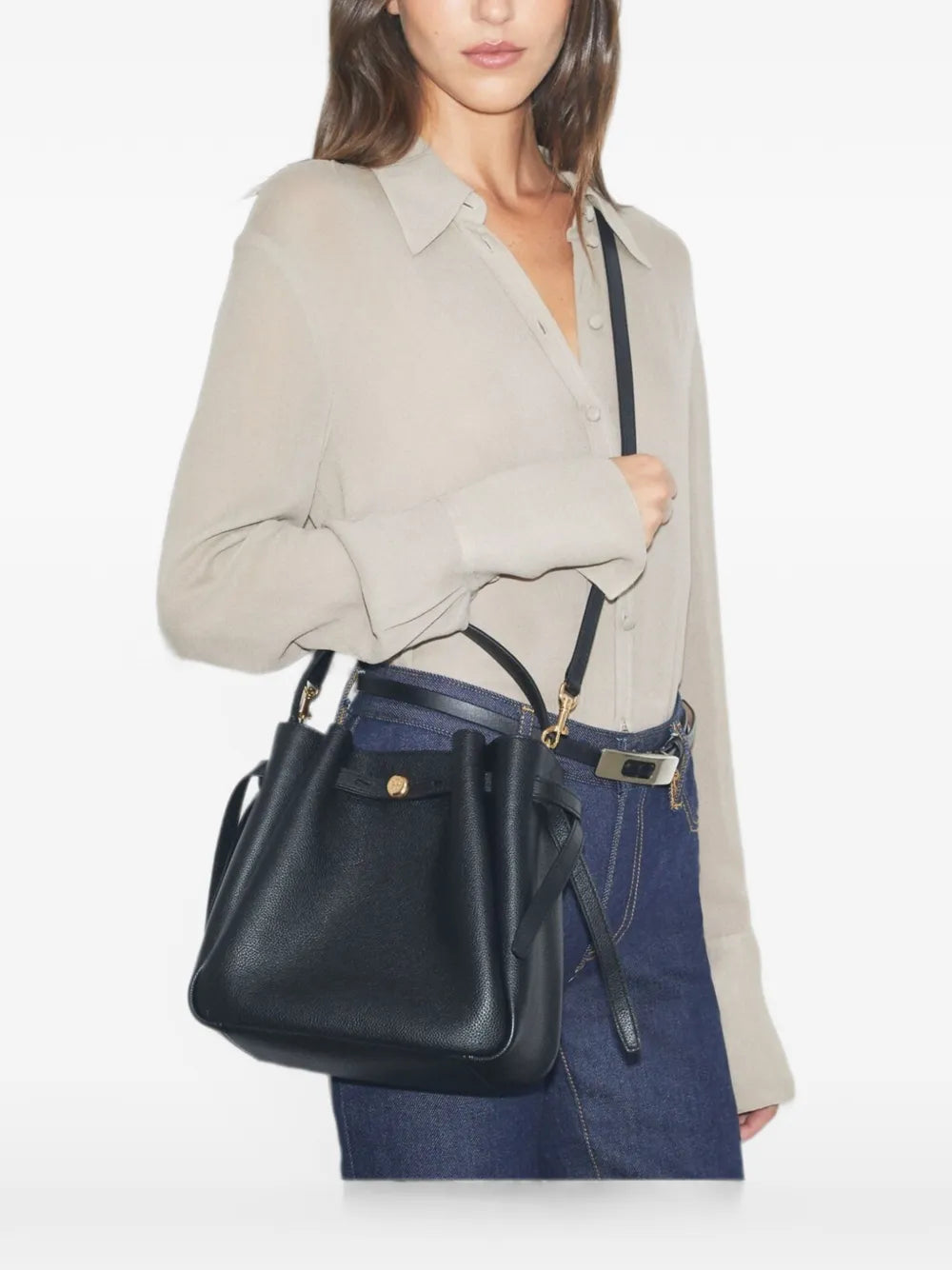 Tory Burch Romy leather shoulder bag