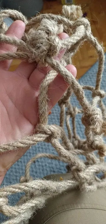 Birds Swing Ladder Toys Hemp Rope Net Pet Parrot Birds Chew Play Climbing Ropes with Hook Pet Accesorios for Bird Indoor Toy