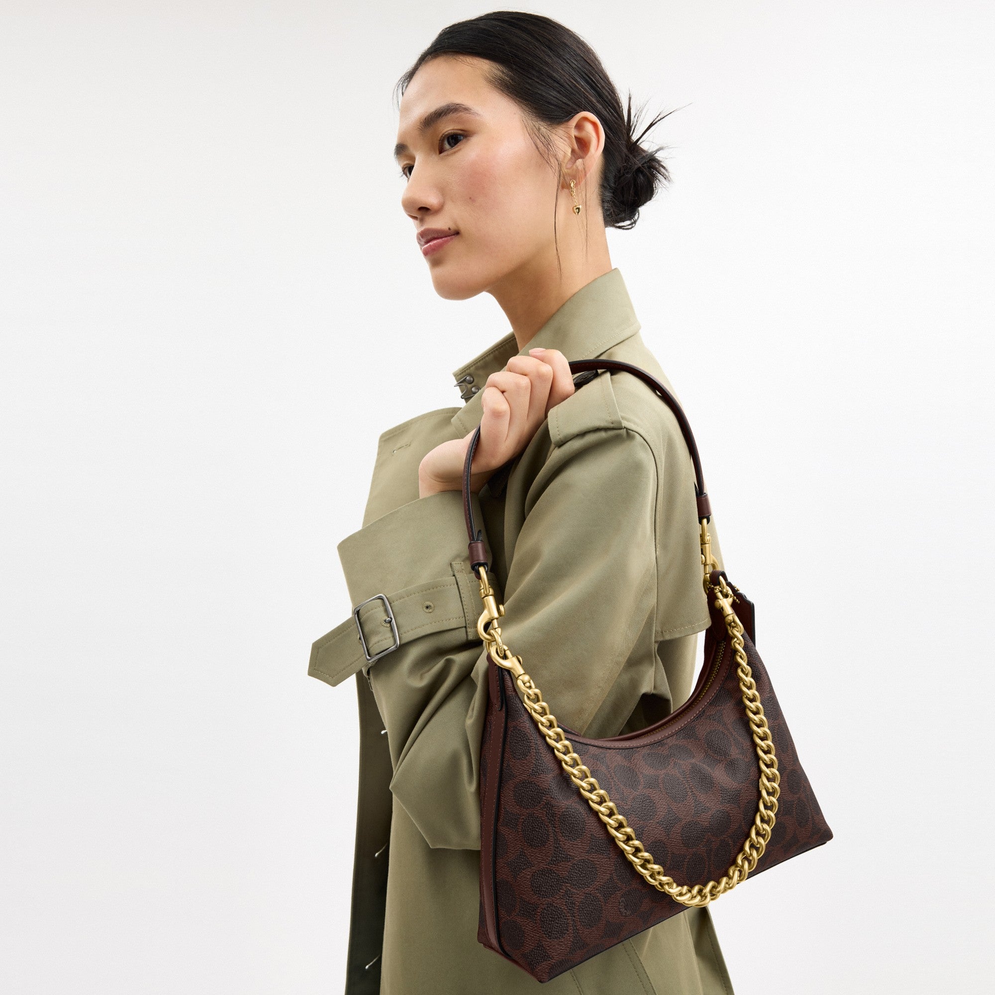 Juliet Shoulder Bag 25 In Signature Canvas