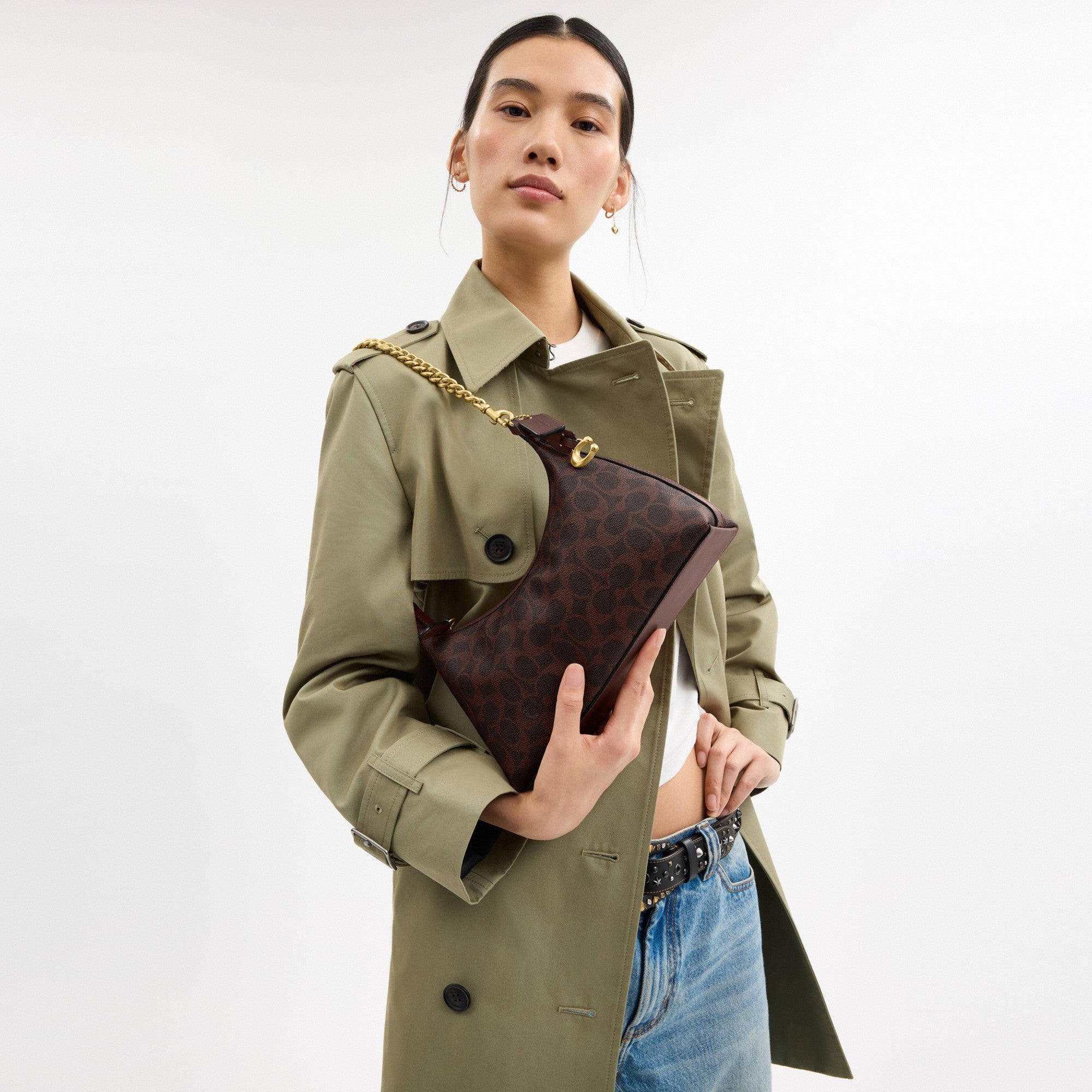 Juliet Shoulder Bag 25 In Signature Canvas