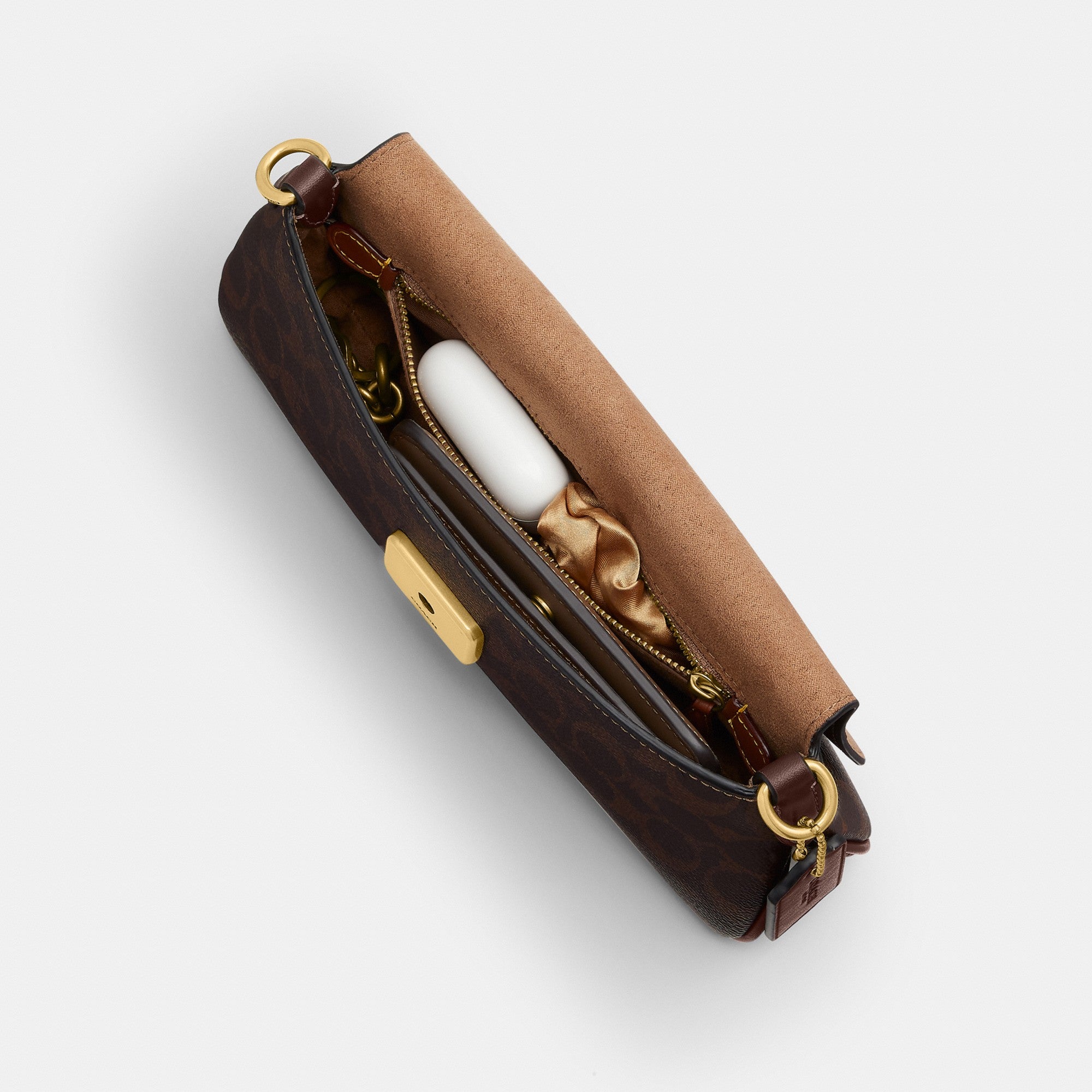 Jet Shoulder Bag In Signature Canvas