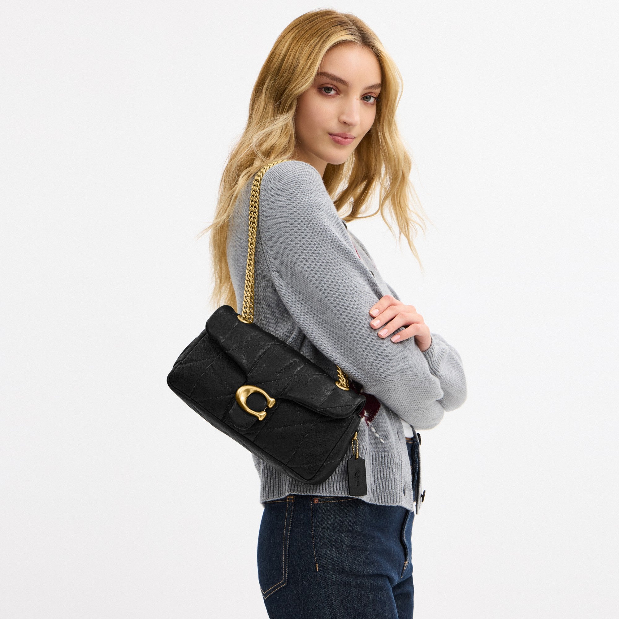 Tabby Shoulder Bag 26 With Quilting