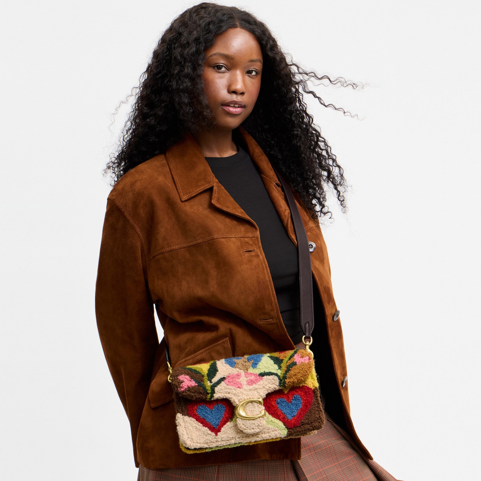 Tabby Shoulder Bag 26 With American Craft Tuft