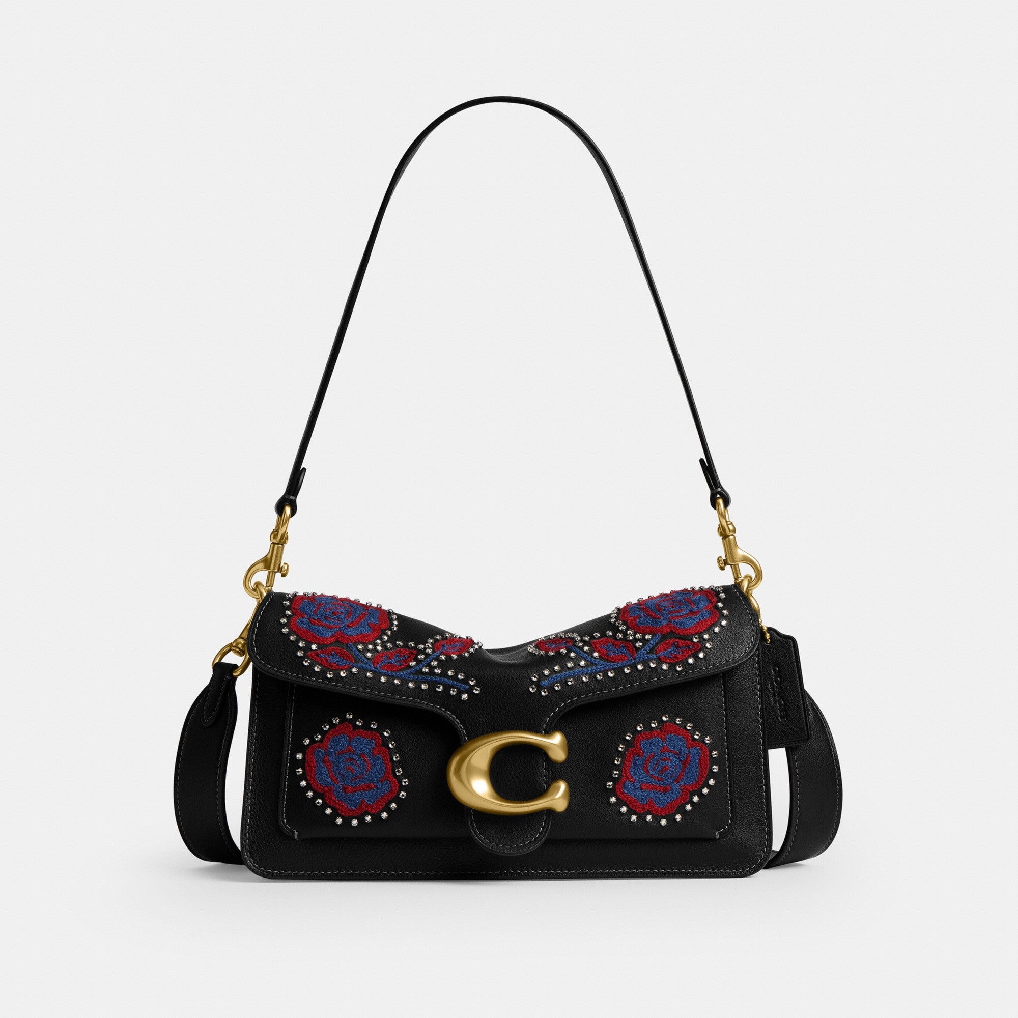 Tabby Shoulder Bag 26 With Embroidered Americana