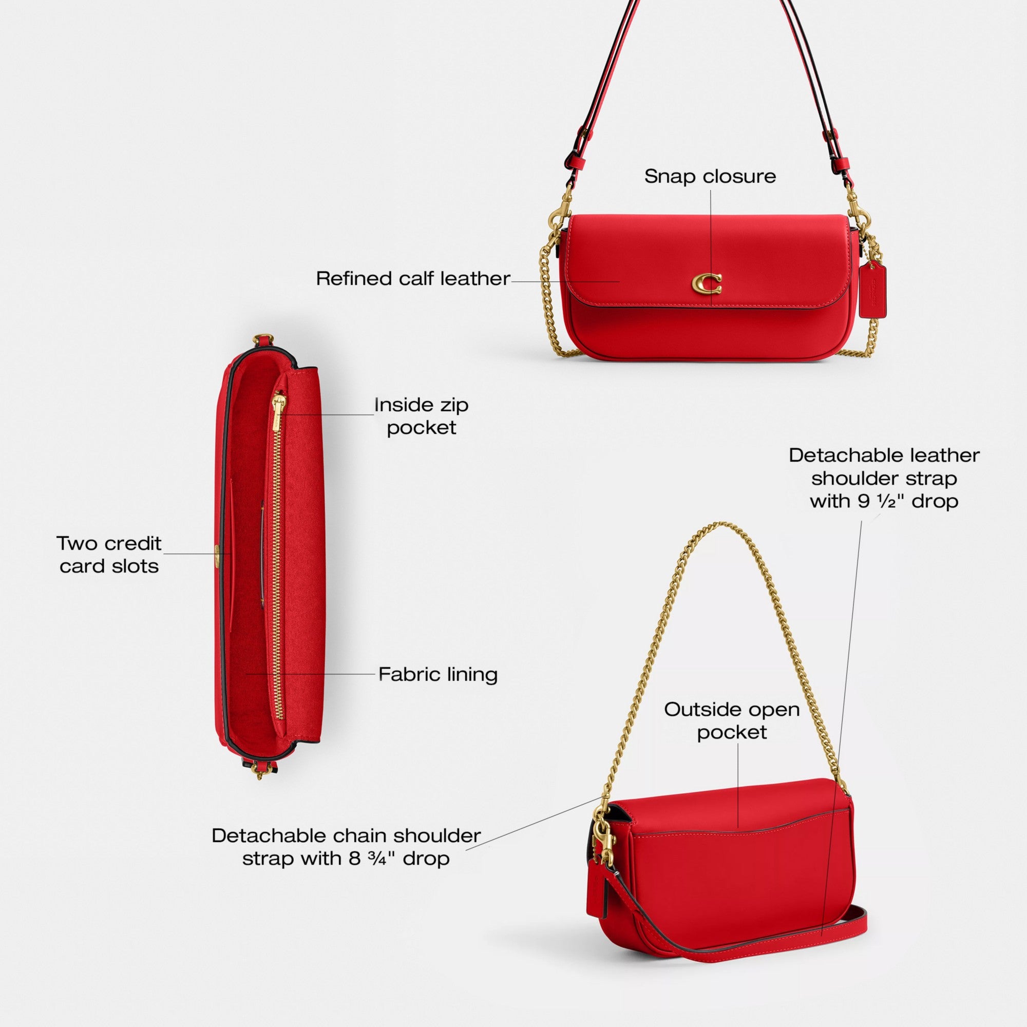 Brook Flap Chain Bag